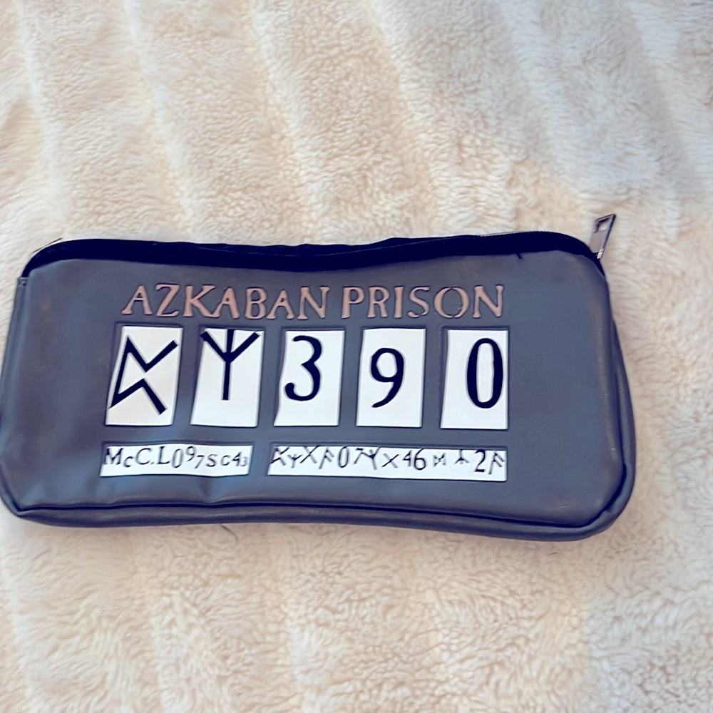 Azkaban Prison Harry Potter cosmetic bag